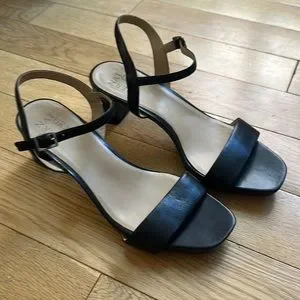 Naturalizer Shoes Naturalizer Ivy Black Leather Sandal Poshmark